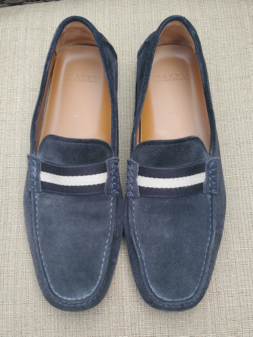 Bally Suede Loafers